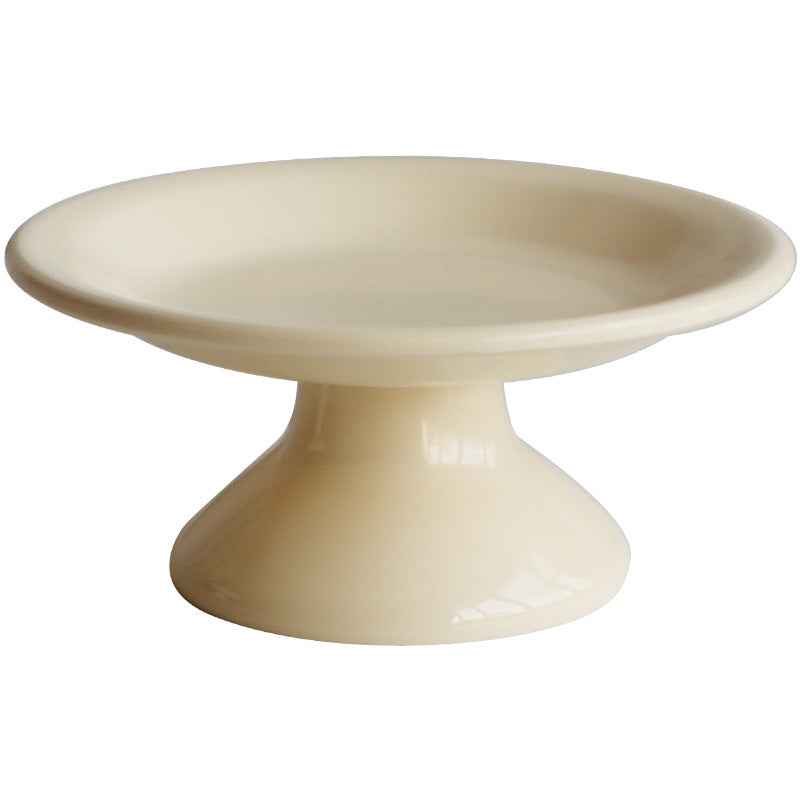 Round storage tray Living room porch Fruit and vegetable desktop storage tray