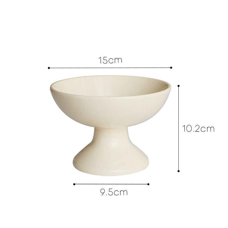 Round storage tray Living room porch Fruit and vegetable desktop storage tray