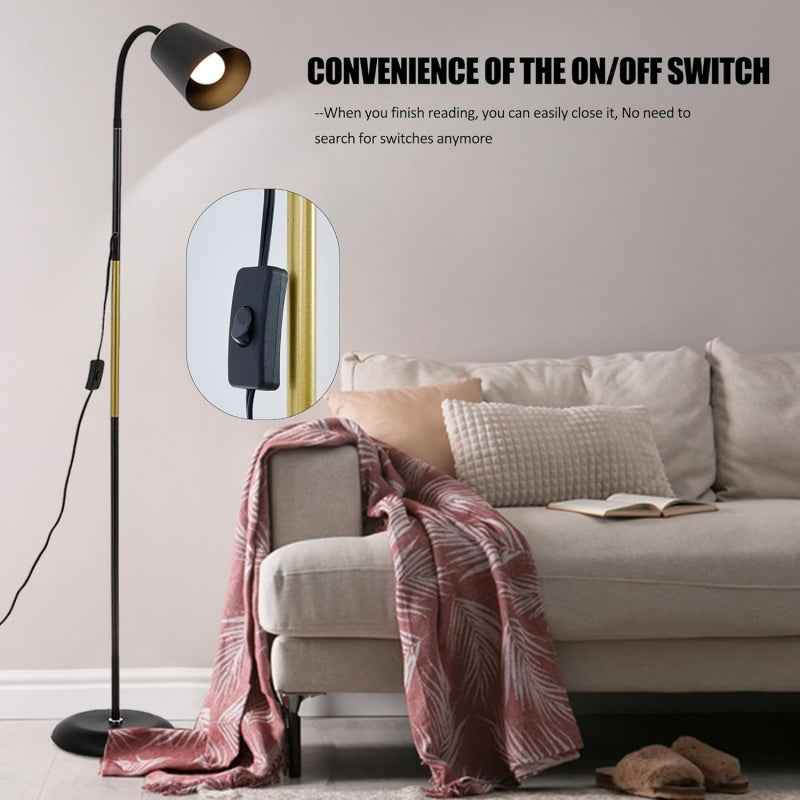 Adjustable Floor Lamp Living Room Reading Light Free Standing Lighting