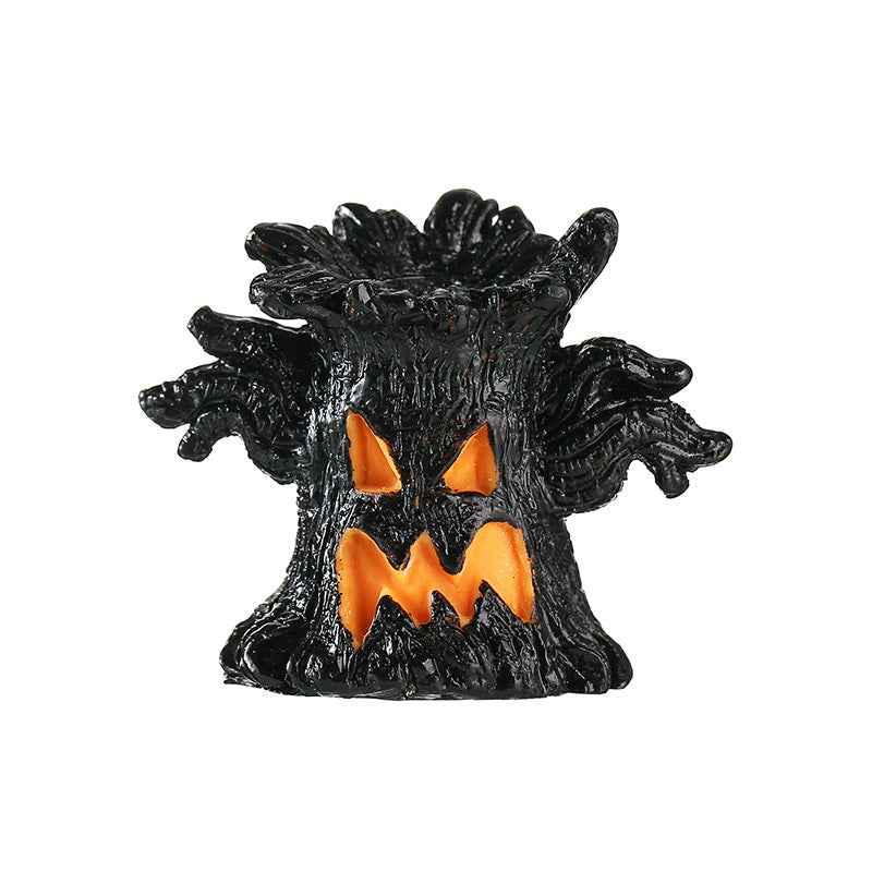 Creative Halloween Resin Tree Spirit LED Ornament Light