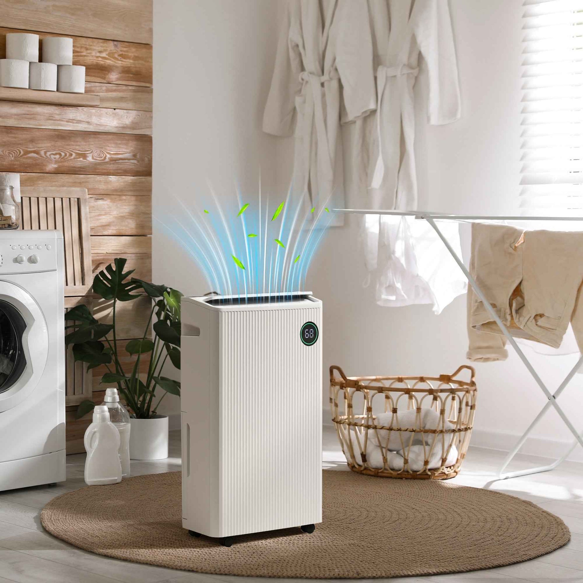 Transform Your Space with the Portable Dehumidifier with Air Purifier
