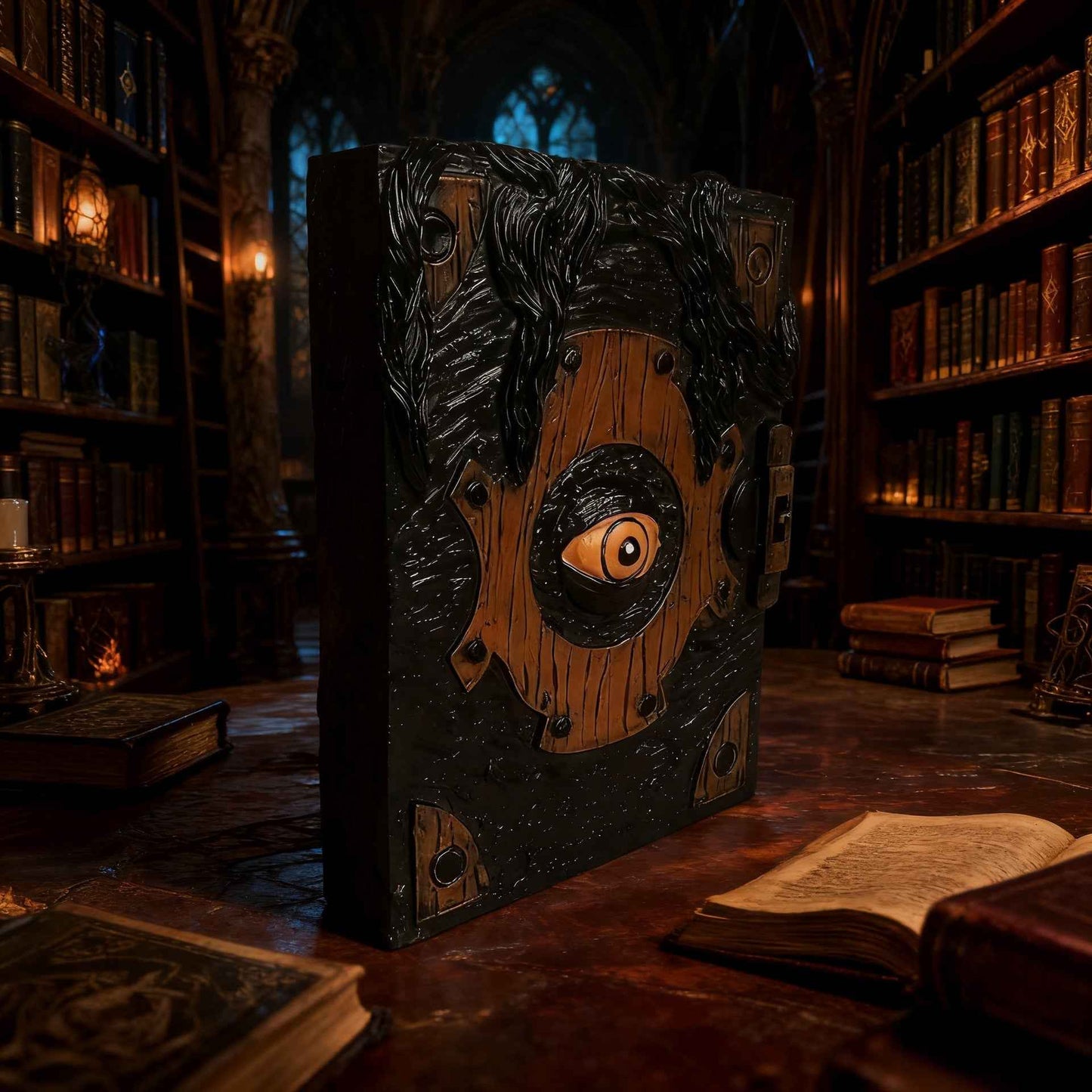 Halloween Decorative Dragon Eye Horror Book Ornament Halloween Living Room Bedroom Home Decoration Gift