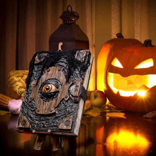 Halloween Decorative Dragon Eye Horror Book Ornament Halloween Living Room Bedroom Home Decoration Gift