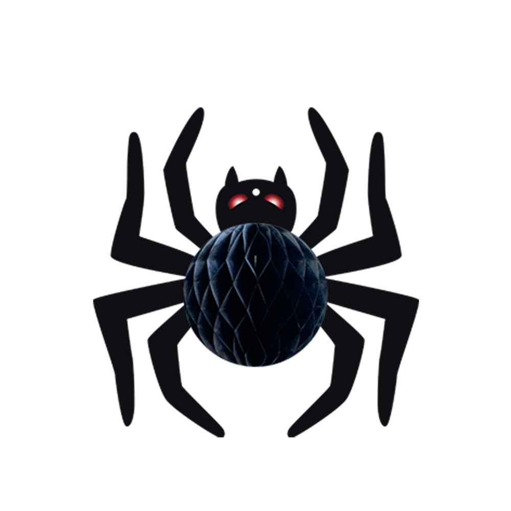 Halloween Decoration Honeycomb Ball Hanging Ornament Halloween Party Decoration Pumpkin Spider 3D Honeycomb